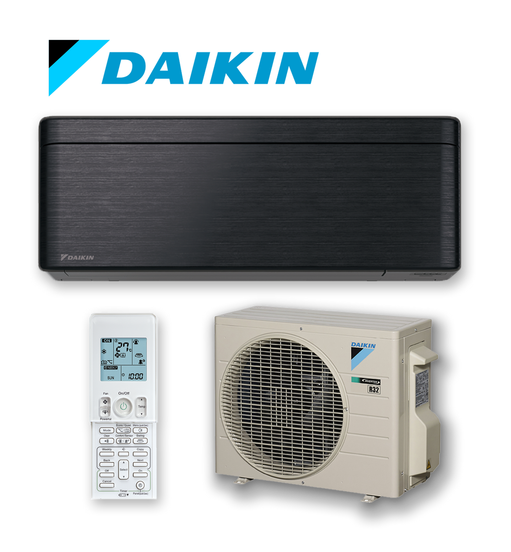DAIKIN Zena (Blackwood) 6.0kW Reverse Cycle Inverter Split System FTXJ60T-K Built-In Wifi