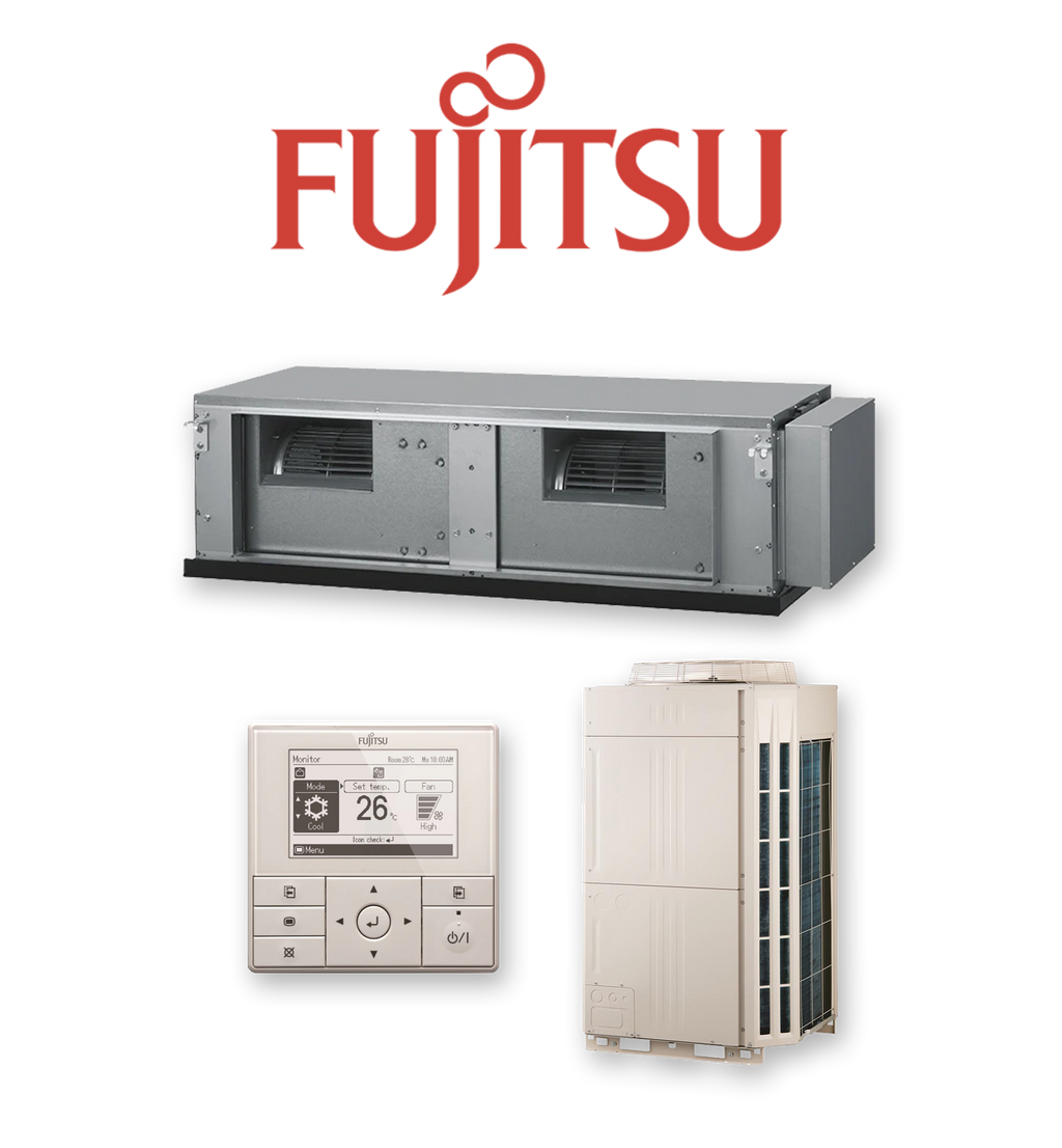 FUJITSU SET-ARTC90LATU 25.0kW Inverter Ducted System R410A 3 Phase | Includes UTY-RVNYN Controller