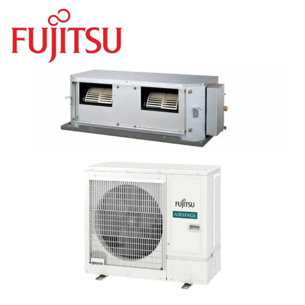 Fujitsu SET-ARTH24KHTA 7.1kW High Static Ducted System 1 Phase | Includes UTY-RNRT Controller