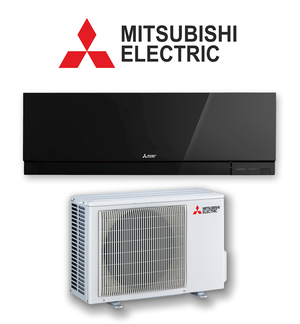 Mitsubishi Electric MSZ-EF Series 2.5kW Split System MSZEF25VG (W/B/S) | Black/White/Silver