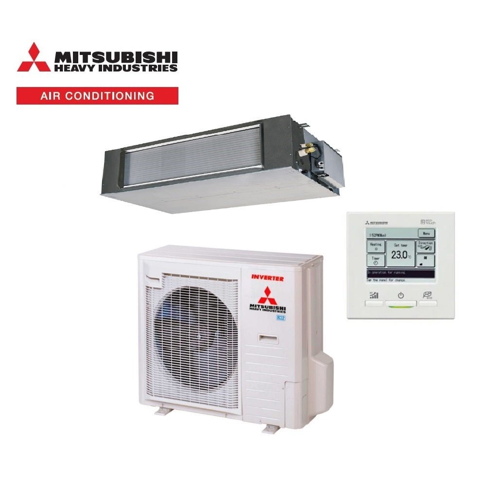 Mitsubishi Heavy Industries FDUA100AVNAWVH 10kW Ducted System 1 Phase | RC-EXZ3A Wired Controller Included