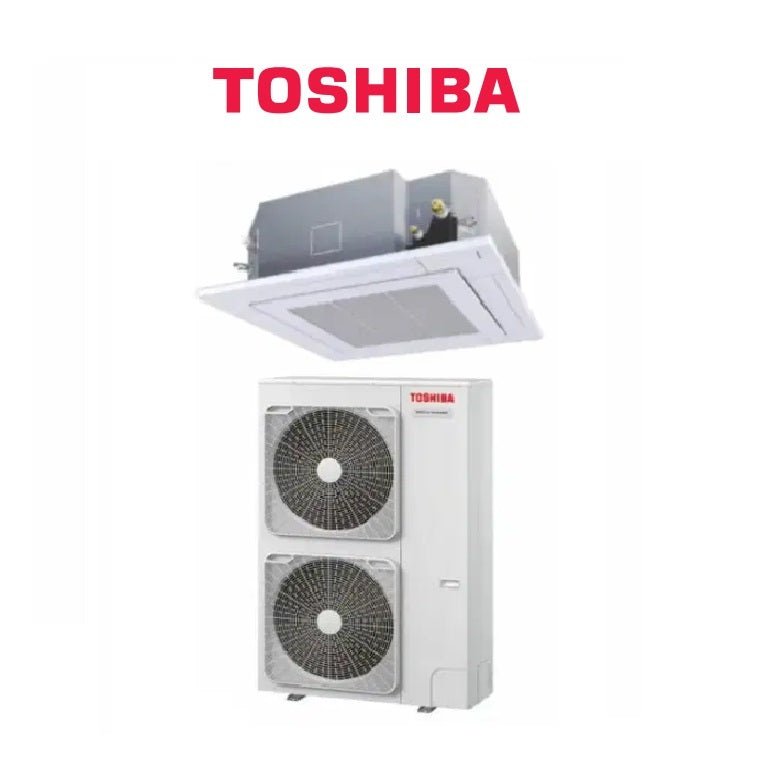 Toshiba RAV-GM1401UTP-A / RAV-GP1401ATP-A 12.5kW Super Digital Inverter 4 Way Cassette System 1 Phase