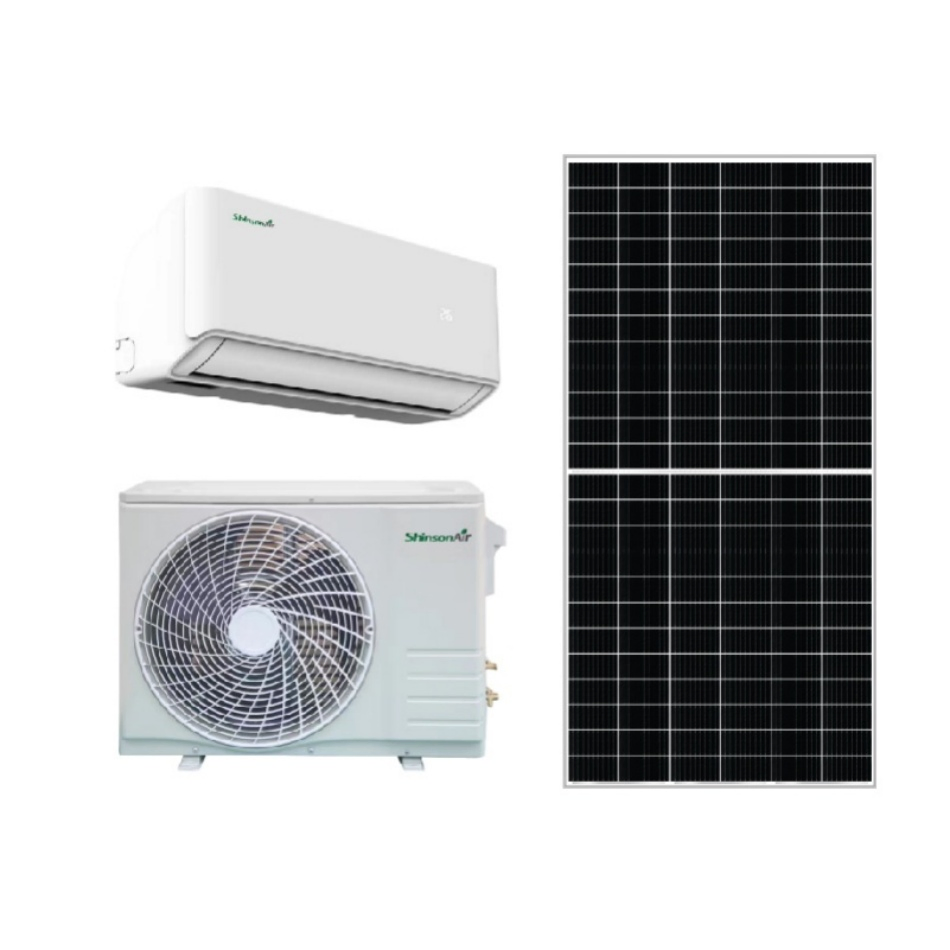 DC-Driven Solar Power Air Conditioner with Wi-Fi