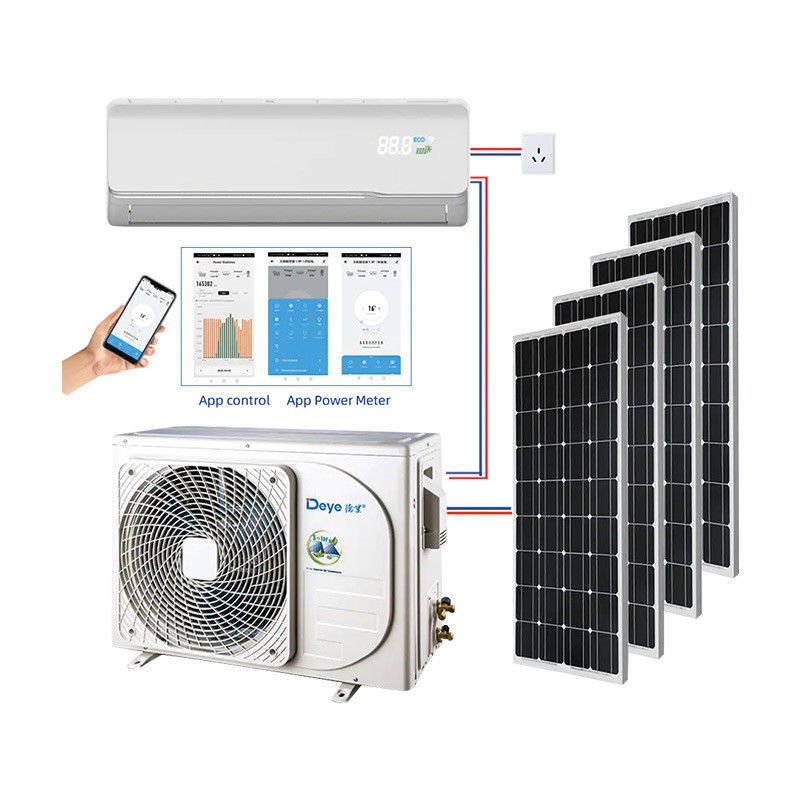 DEYE 12000BTU Hybrid Solar Air Conditioner Easy Installation 3510W