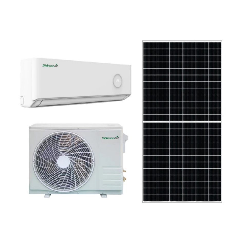 Whisper-Silent Solar Power Air Conditioner with Wi-Fi